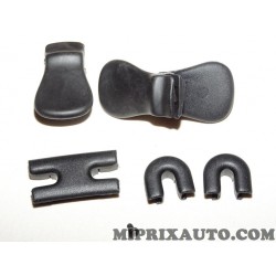 Kit languettes agrafe fixation hayon de coffre Renault Dacia original OEM 6025370383