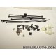 Kit agrafes attache vis fixation parechocs Volkswagen Audi Skoda Seat original OEM 1K0898623A