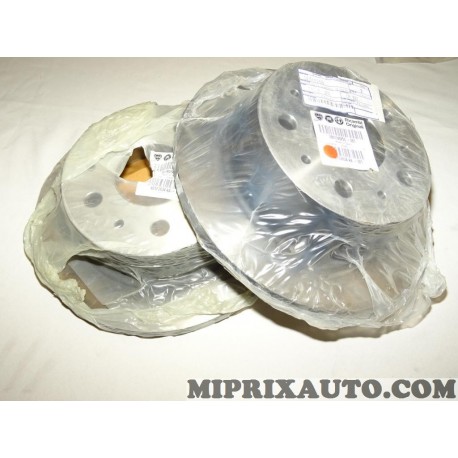 Paire disques de frein arriere plein 300mm Fiat Alfa Romeo Lancia original OEM 51740250 pour fiat ducato 3 peugeot boxer citroen