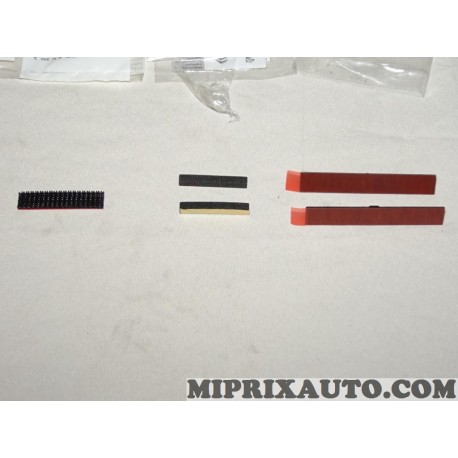 Kit cales 1608542280 + 8735.K6 + 8735.K8 fixation parebrise Citroen Peugeot original OEM 8735K3 