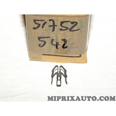 Agrafe attache fixation revetement Fiat Alfa Romeo Lancia original OEM 51752542 