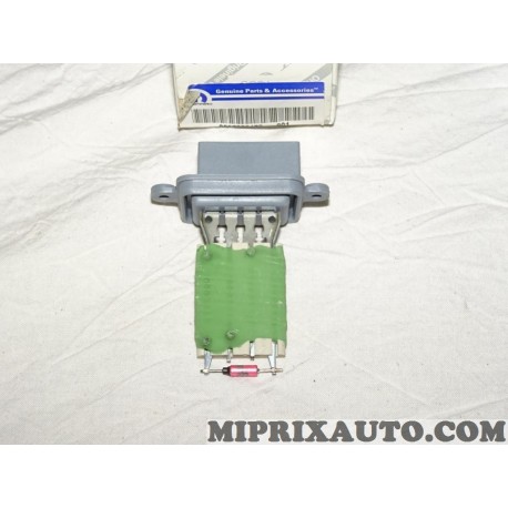 Resistance pulseur air chauffage ventilation Fiat Alfa Romeo Lancia original OEM 7086473 68003543AA 