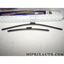 Paire balais essuie glace souple aerovision Fiat Alfa Romeo Lancia original OEM 71805146 