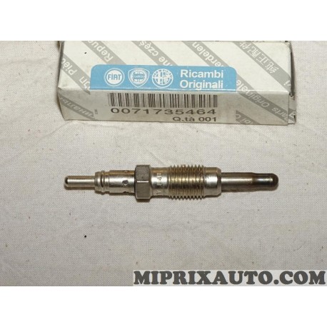 1 Bougie de prechauffe Fiat Alfa Romeo Lancia original OEM 71735464 