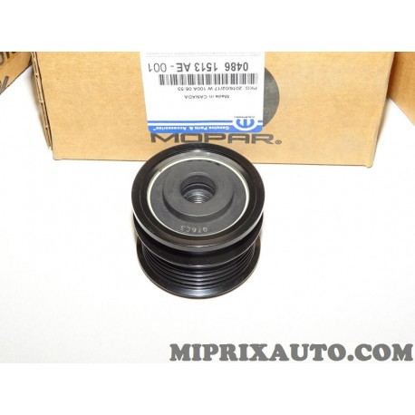 Poulie alternateur roue libre Mopar Jeep Dodge Chrysler original OEM 04861513AE 