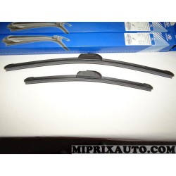 Paire balais essuie glace souple 550mm + 400mm Hyundai Kia original OEM L983FH2216L0