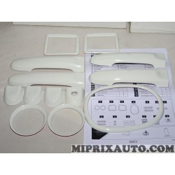 Kit contours habillage interieur poignées de porte blanc Nissan Infiniti original OEM KE6003H007WH KE600-3H007-WH pour nissan mi