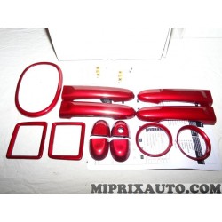 Kit contours habillage interieur poignées de porte rouge Nissan Infiniti original OEM KE6003H007RD KE600-3H007-RD pour nissan mi