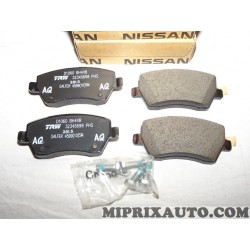 Jeux 4 plaquettes de frein Nissan Infiniti original OEM D1060BH4VA D1060-BH4VA 