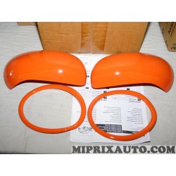 Pack coques calotte retroviseur avec contour phare antibrouillard orange Nissan Infiniti original OEM KE6001K001OR KE600-1K001-O