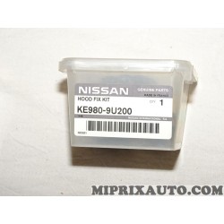 Pack box agrafes de fixation Nissan Infiniti original OEM KE9809U200 KE980-9U200 