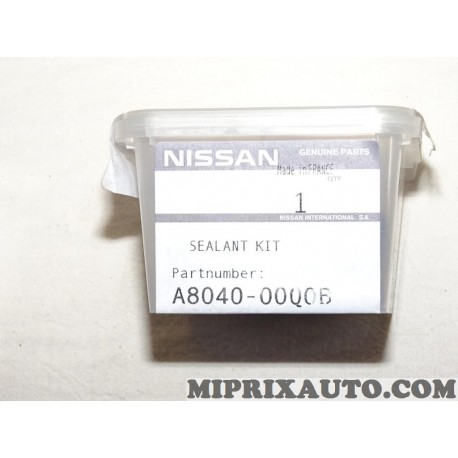 Pack agrafes de fixation Nissan Infiniti original OEM A804000Q0B A8040-00Q0B 