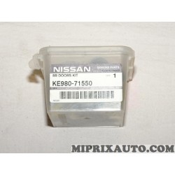 Pack agrafes de fixation Nissan Infiniti original OEM KE98071550 KE980-71550 