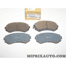 Jeux 4 plaquettes de frein Nissan Infiniti original OEM D4060020VA D4060-020VA 