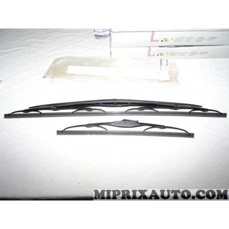 Paire balais essuie glace Nissan Infiniti original OEM KE288992VA KE288-992VA 