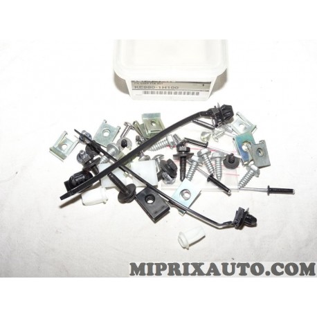 Pack agrafes attache de fixation Nissan Infiniti original OEM KE9801H100 KE980-1H100 