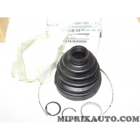 Kit soufflet cardan arbre de transmission Nissan Infiniti original OEM C97417Y01J C9741-7Y01J 