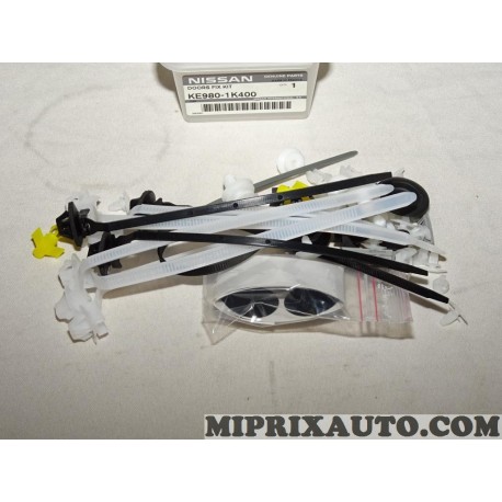 Pack agrafes de fixation Nissan Infiniti original OEM KE9801K400 KE980-1K400 