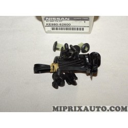 Pack agrafes attache de fixation Nissan Infiniti original OEM KE98062600 KE980-62600 