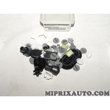 Pack agrafes attache de fixation Nissan Infiniti original OEM KE98071450 KE980-71450 