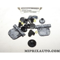 Pack agrafes attache de fixation Nissan Infiniti original OEM KE98083200 KE980-83200 