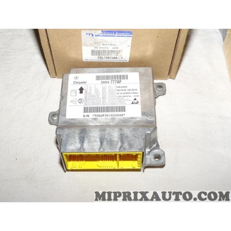 Centrale airbag air-bag boitier electronique Mopar Jeep Dodge Chrysler original OEM CBL7S075AA 56054777AF pour dodge journey 